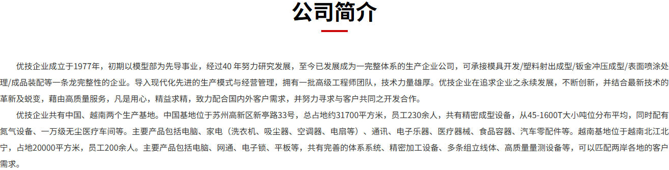 公司简介